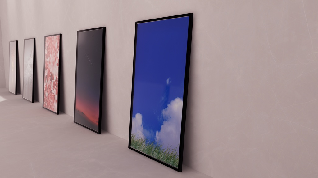 【VRChat想定】ThreeFace【ワールドアセット】