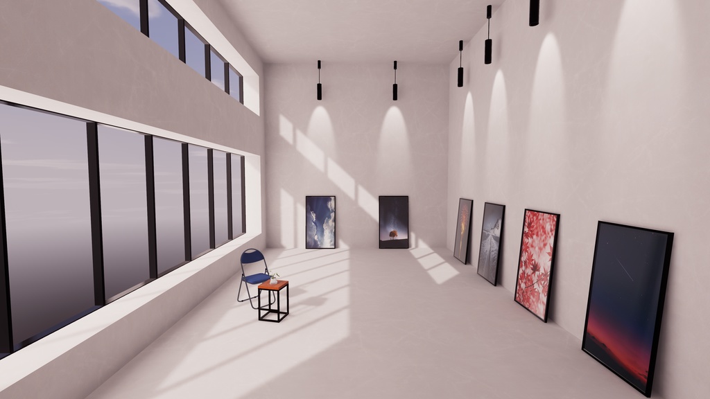 【VRChat想定】ThreeFace【ワールドアセット】