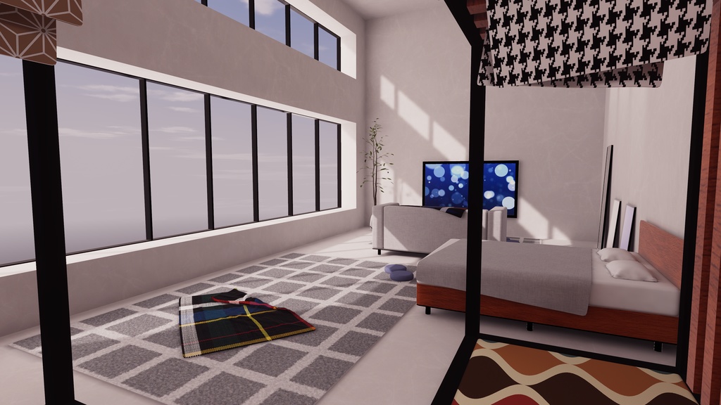 【VRChat想定】ThreeFace【ワールドアセット】