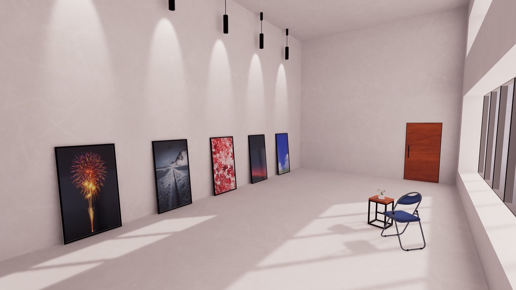 【VRChat想定】ThreeFace【ワールドアセット】