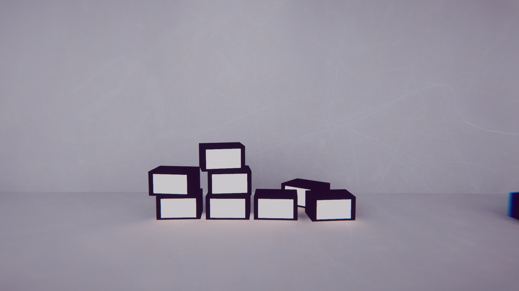 【VRChat想定】Prop_Box1【ワールド小物アセット】