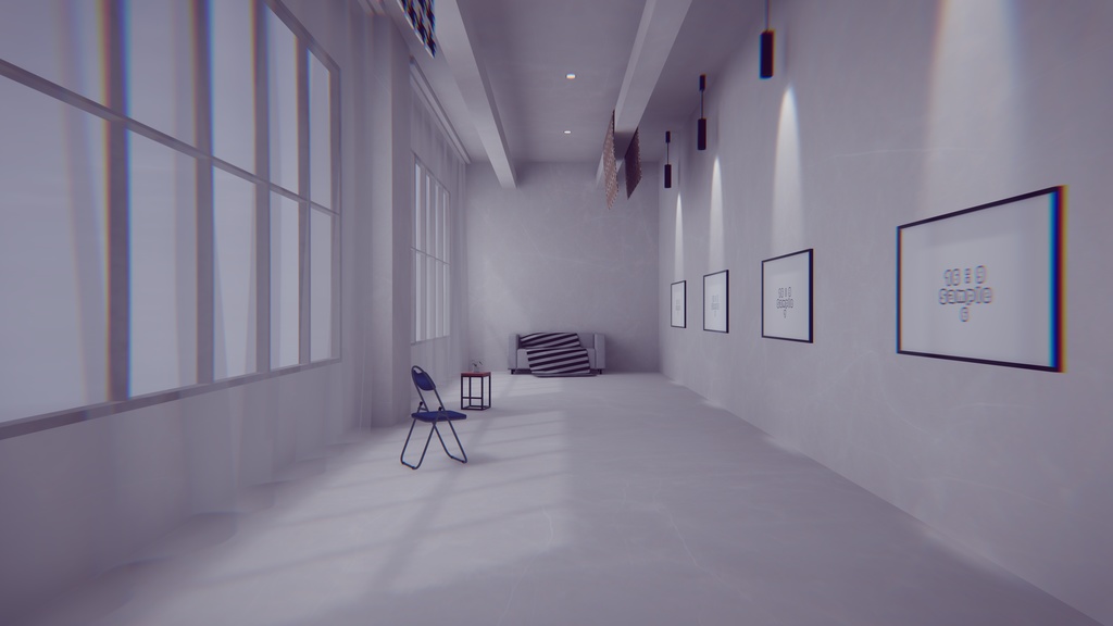 【2/27販売開始】【VRChat想定】PhotoGallery26【ワールドアセット】