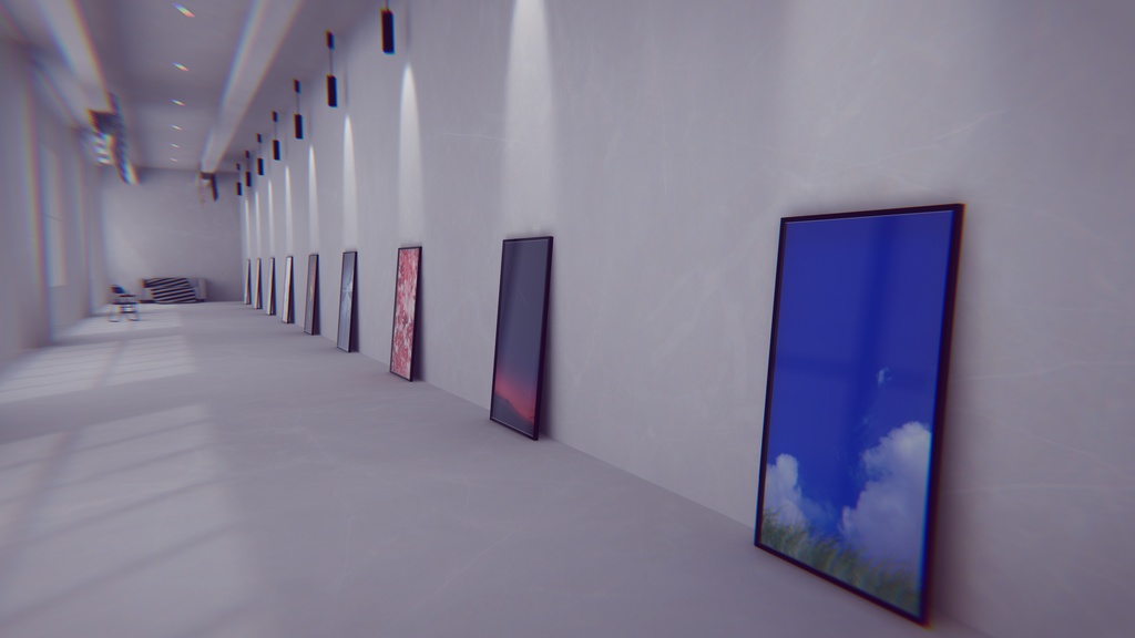 【2/27販売開始】【VRChat想定】PhotoGallery26【ワールドアセット】