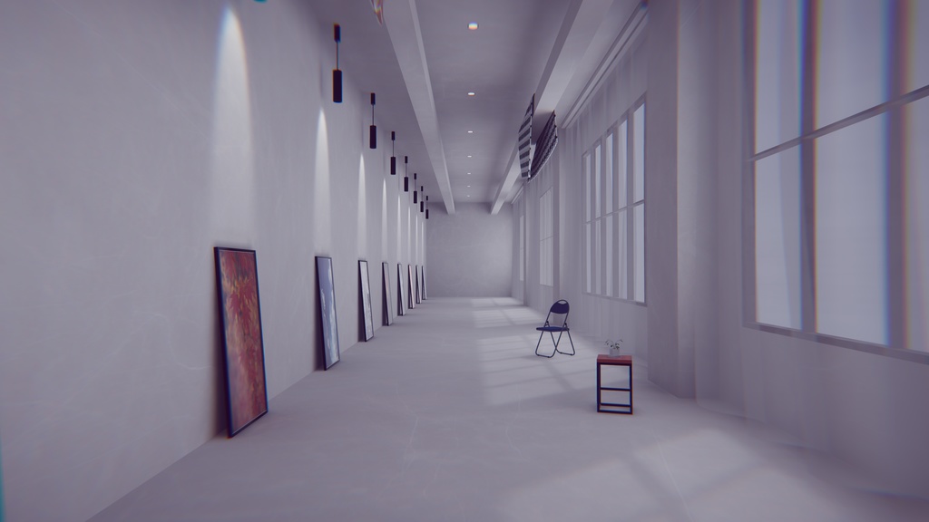 【2/27販売開始】【VRChat想定】PhotoGallery26【ワールドアセット】