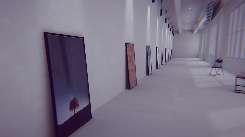 【2/27販売開始】【VRChat想定】PhotoGallery26【ワールドアセット】