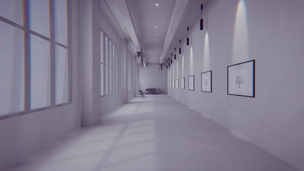 【2/27販売開始】【VRChat想定】PhotoGallery26【ワールドアセット】