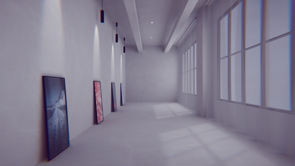 【2/27販売開始】【VRChat想定】PhotoGallery26【ワールドアセット】