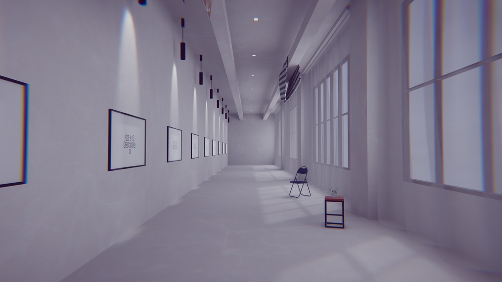 【2/27販売開始】【VRChat想定】PhotoGallery26【ワールドアセット】