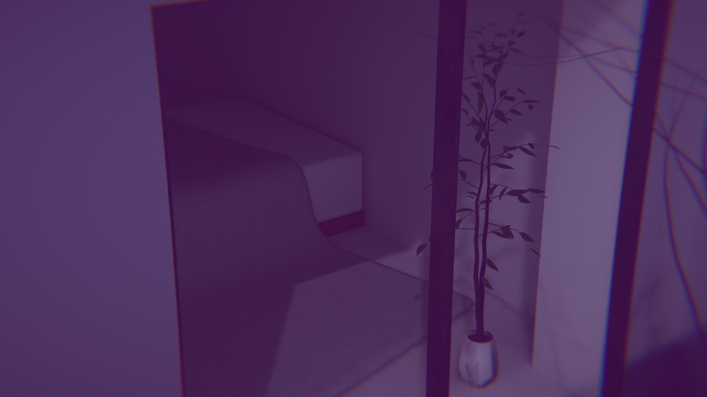 【3/6~3/8まで半額セール中!】【VRChat想定】虚白【ワールドアセット】