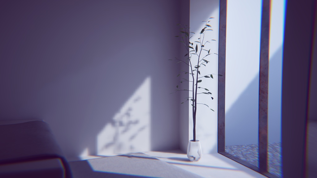 【3/6~3/8まで半額セール中!】【VRChat想定】虚白【ワールドアセット】