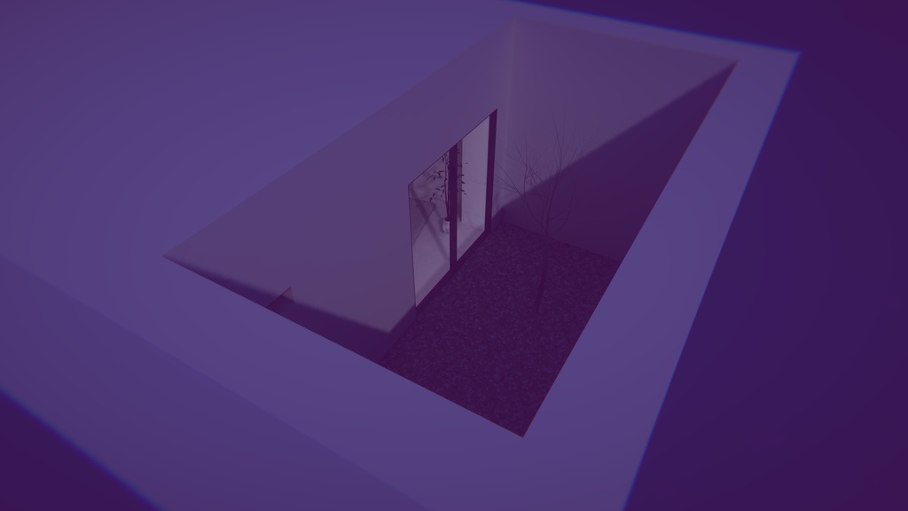 【3/6~3/8まで半額セール中!】【VRChat想定】虚白【ワールドアセット】