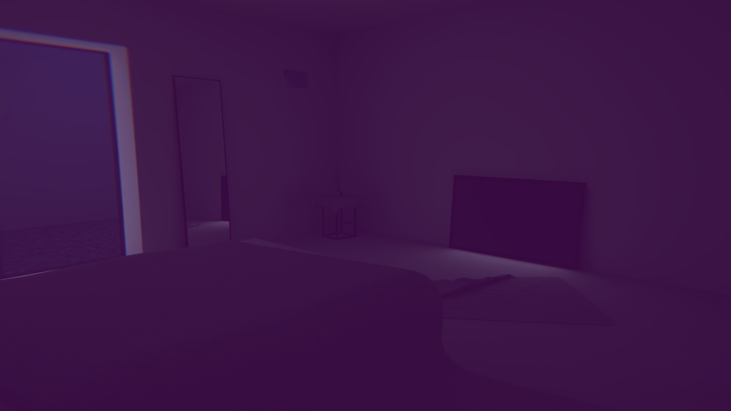 【3/6~3/8まで半額セール中!】【VRChat想定】虚白【ワールドアセット】