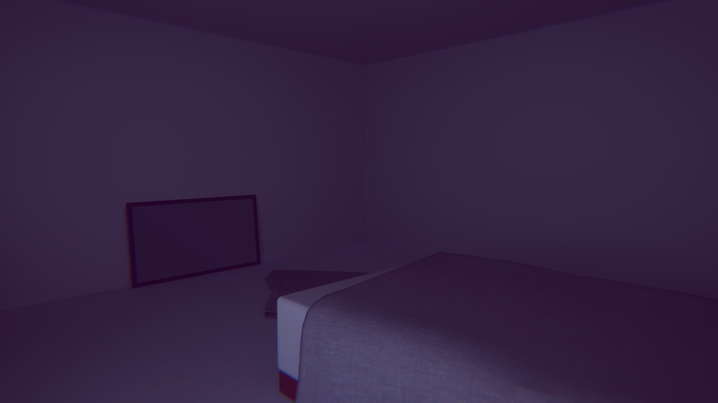 【3/6~3/8まで半額セール中!】【VRChat想定】虚白【ワールドアセット】