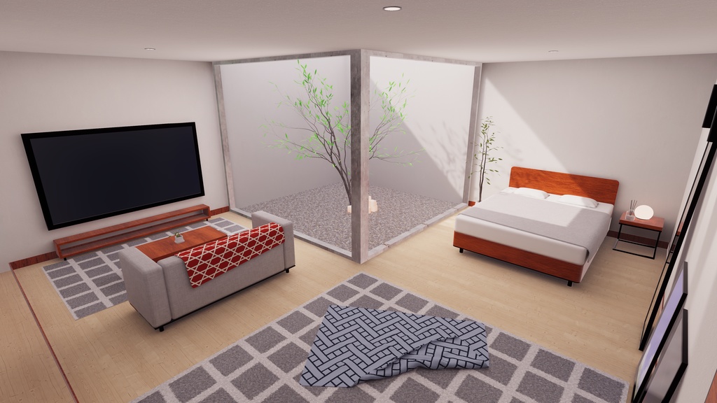 【3/6~3/8まで半額セール中!】【VRChat想定】MorningAir【ワールドアセット】