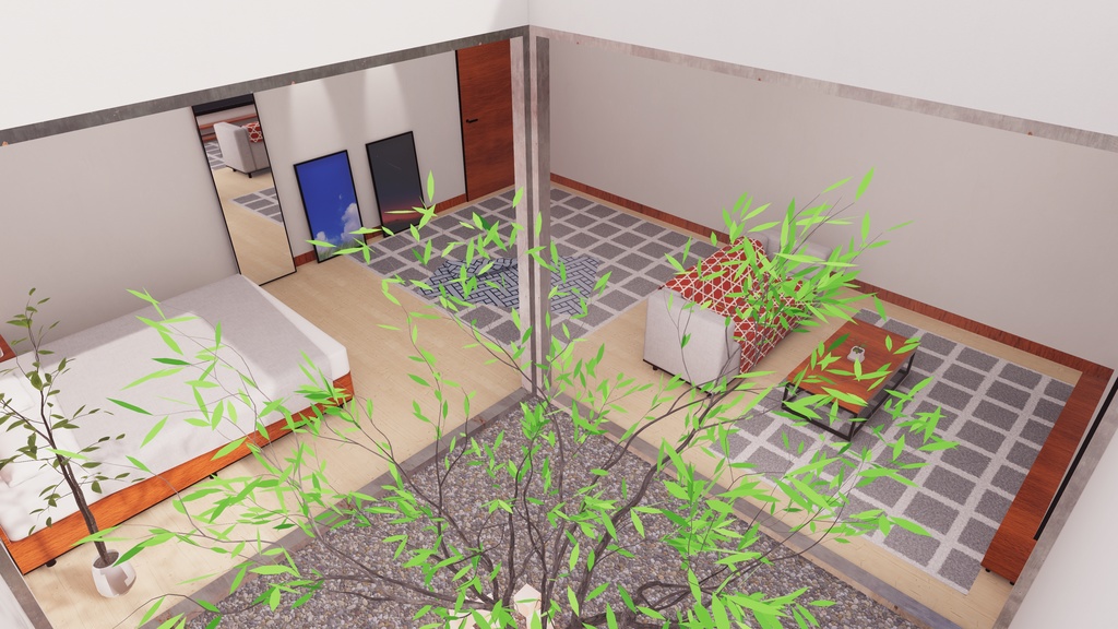 【3/6~3/8まで半額セール中!】【VRChat想定】MorningAir【ワールドアセット】