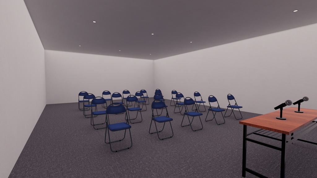 【VRChat想定】Just 謝罪会見【ワールドアセット】