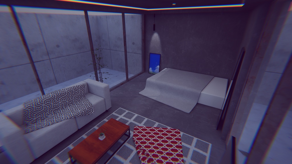 【3/13~3/15まで半額セール中!】【VRChat想定】Hush【ワールドアセット】