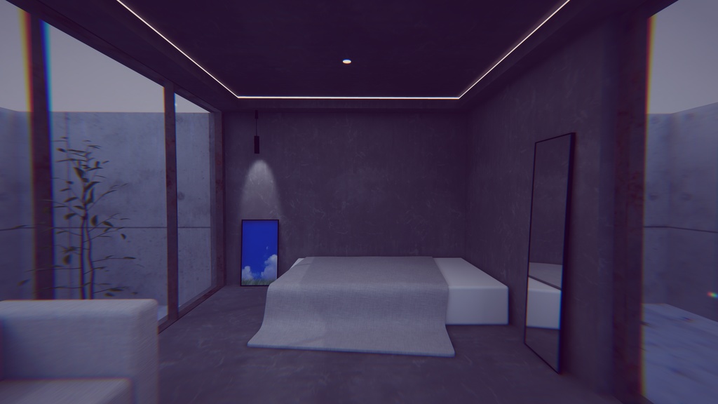 【3/13~3/15まで半額セール中!】【VRChat想定】Hush【ワールドアセット】