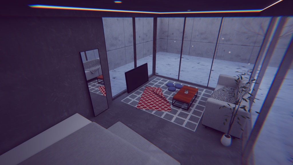 【3/13~3/15まで半額セール中!】【VRChat想定】Hush【ワールドアセット】