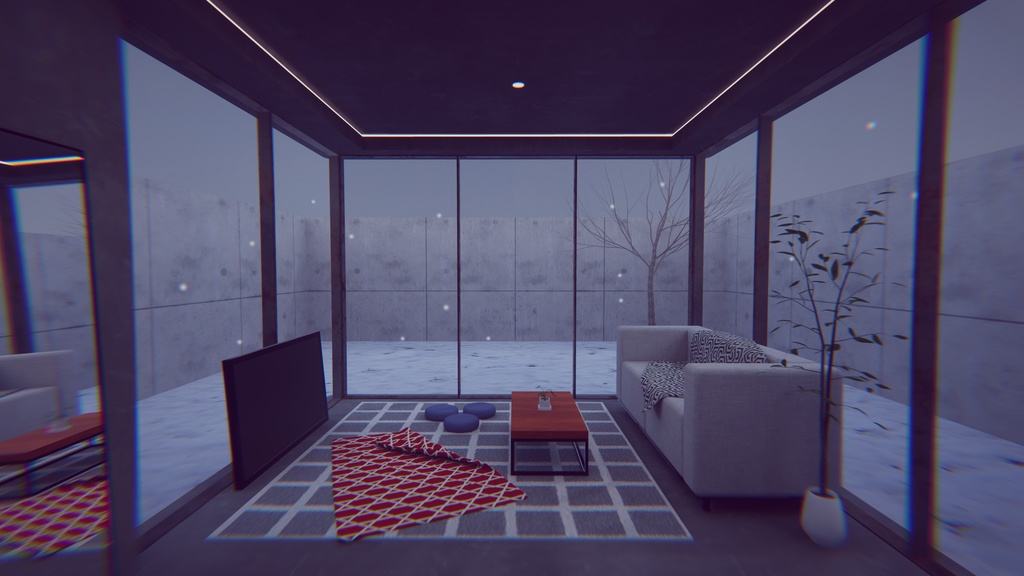 【3/13~3/15まで半額セール中!】【VRChat想定】Hush【ワールドアセット】