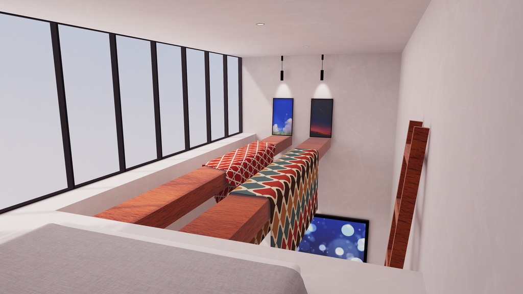 【3/20~3/22まで半額セール中!】【VRChat想定】ひかりをあびて【ワールドアセット】