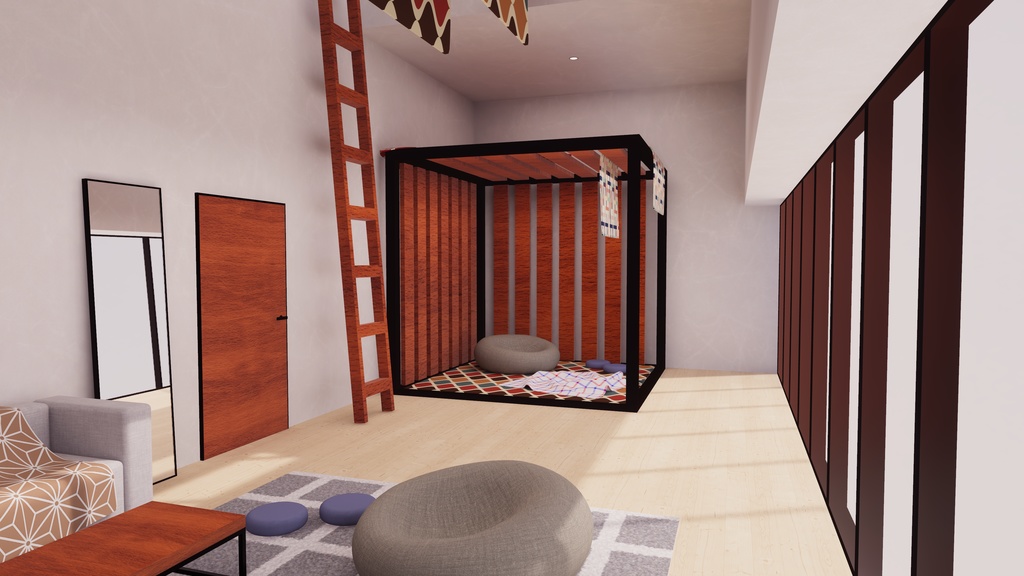 【3/20~3/22まで半額セール中!】【VRChat想定】ひかりをあびて【ワールドアセット】