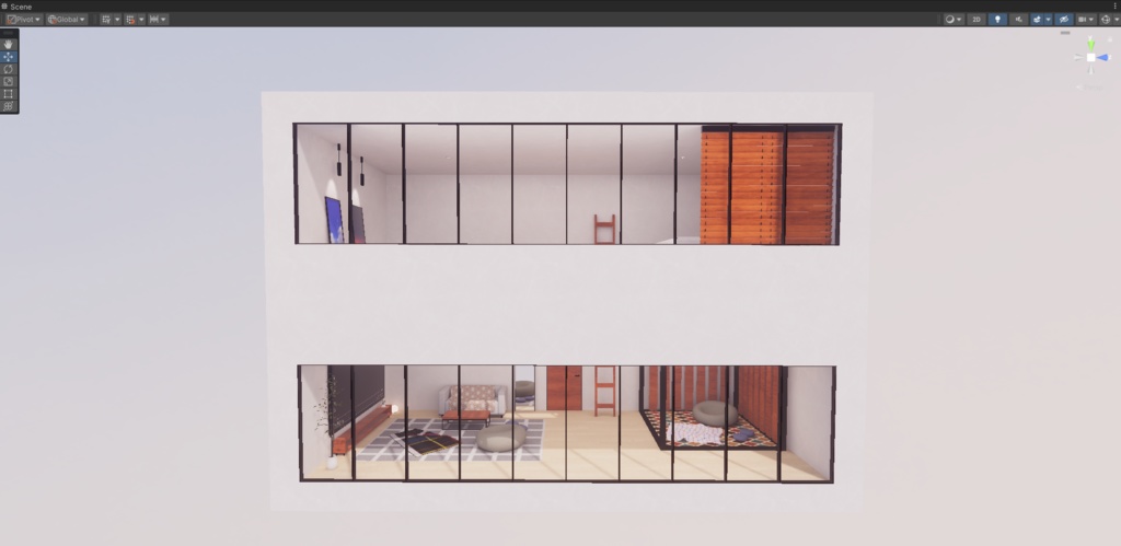 【3/20~3/22まで半額セール中!】【VRChat想定】ひかりをあびて【ワールドアセット】