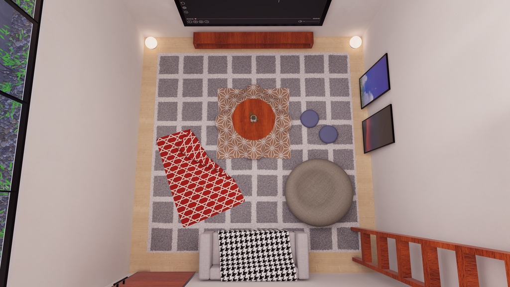 【3/20~3/22まで半額セール中!】【VRChat想定】Just 分譲住宅1【ワールドアセット】