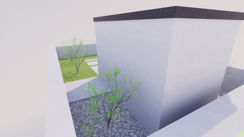 【3/27販売開始】【3/27~3/29まで半額セール!】【VRChat想定】Just 分譲住宅2【ワールドアセット】