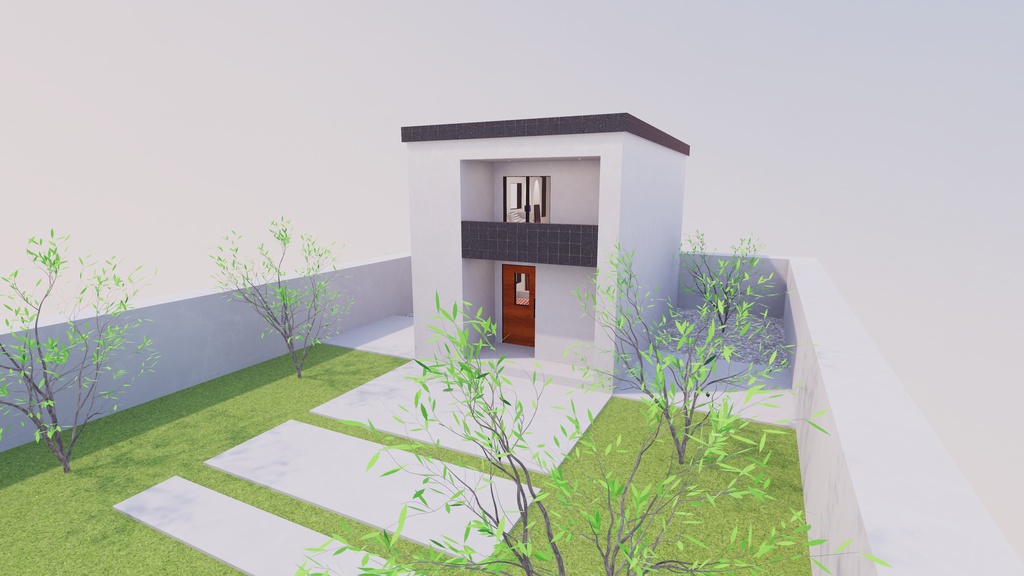 【3/27販売開始】【3/27~3/29まで半額セール!】【VRChat想定】Just 分譲住宅2【ワールドアセット】