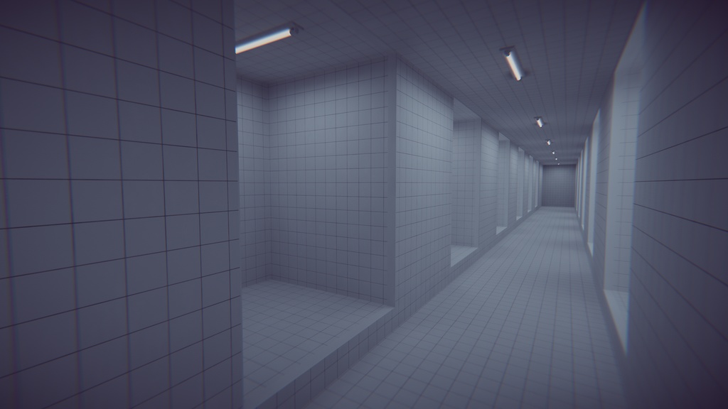 【VRChat想定】exhibition5_liminal【ワールドアセット】