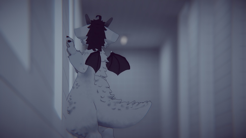 【VRChat想定】exhibition5_liminal【ワールドアセット】