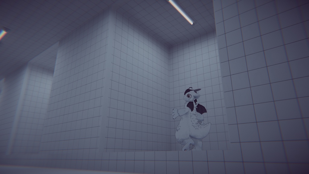 【VRChat想定】exhibition5_liminal【ワールドアセット】