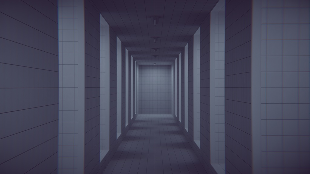 【VRChat想定】exhibition5_liminal【ワールドアセット】