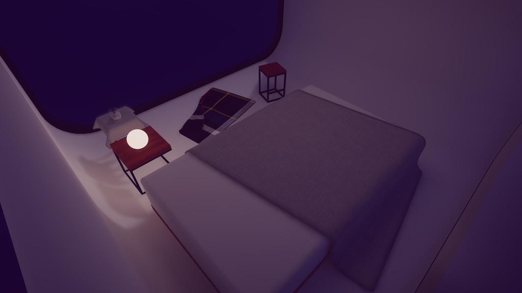 【4/3~4/5まで特別価格!】【VRChat想定】「見つめて。」【ワールドアセット】