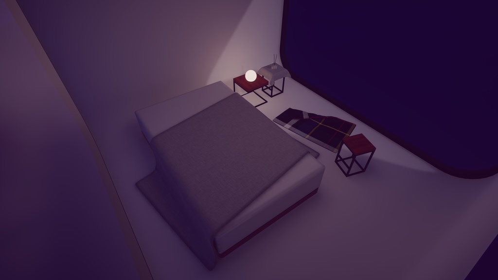 【4/3~4/5まで特別価格!】【VRChat想定】「見つめて。」【ワールドアセット】