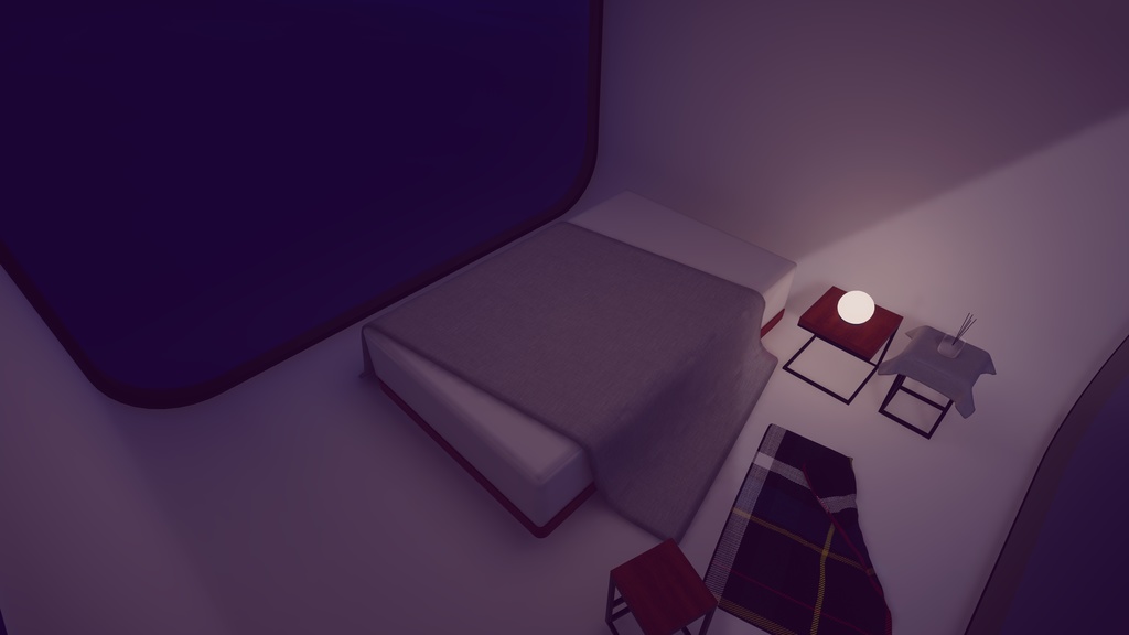 【4/3~4/5まで特別価格!】【VRChat想定】「見つめて。」【ワールドアセット】