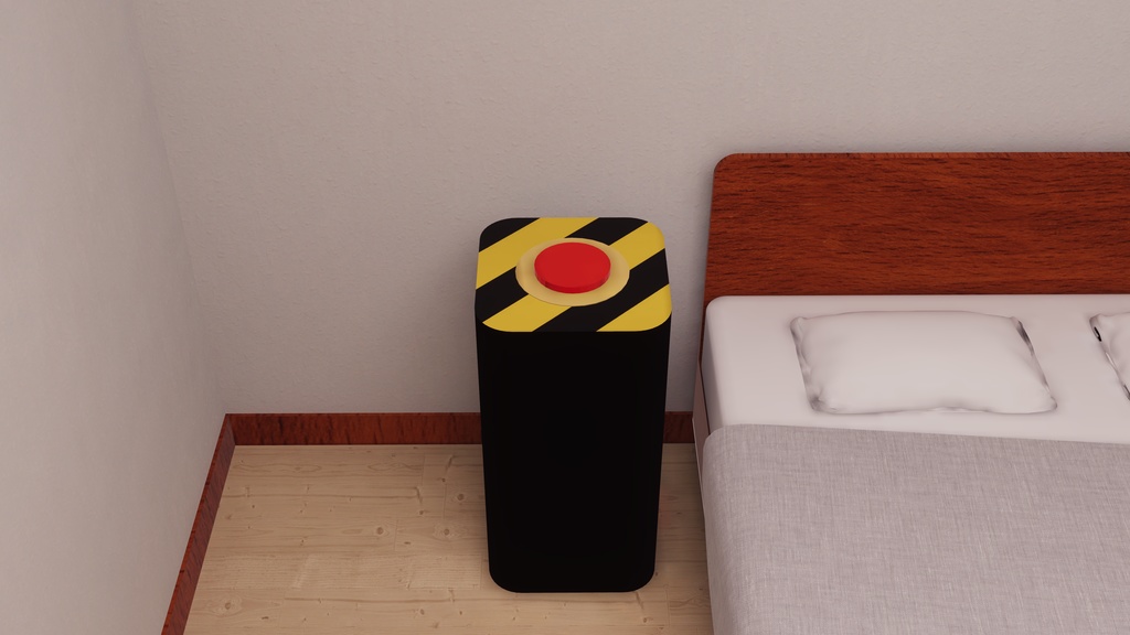 【VRChat想定】自爆ボタンと過ごす生活 (Apartment2 : Re.ReBuild)【ワールドアセット】