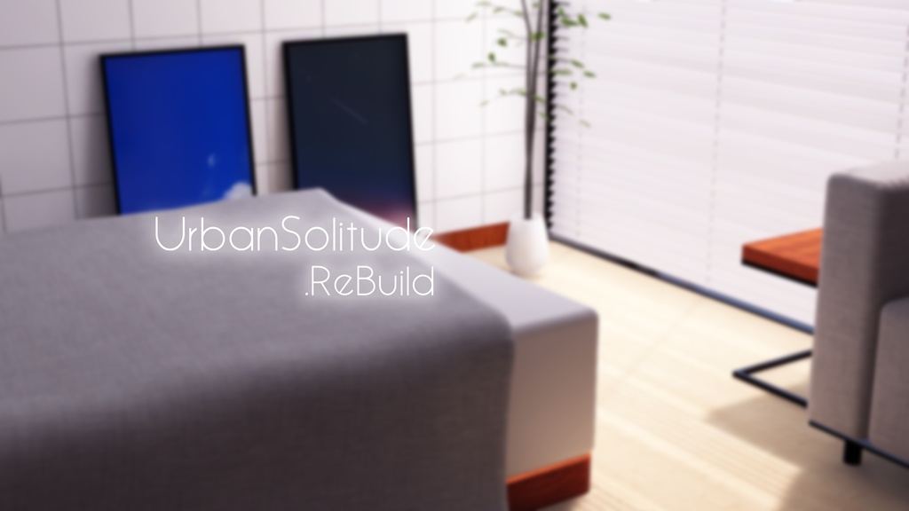 【5/10までセール！】【VRChat想定】UrbanSolitude.ReBuild【ワールドアセット】