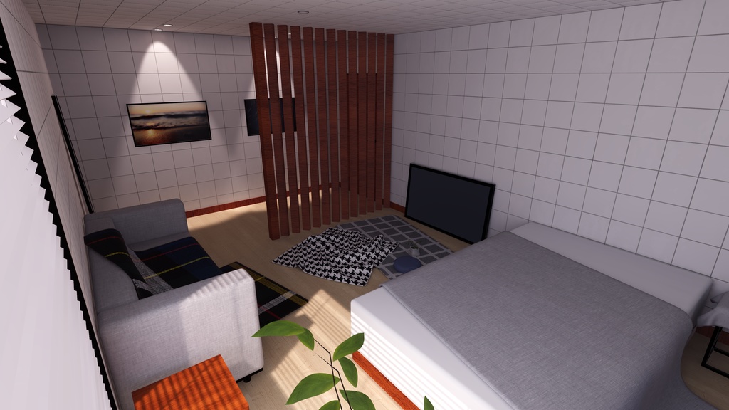 【5/10までセール!】【VRChat想定】UrbanSolitude.ReBuild【ワールドアセット】