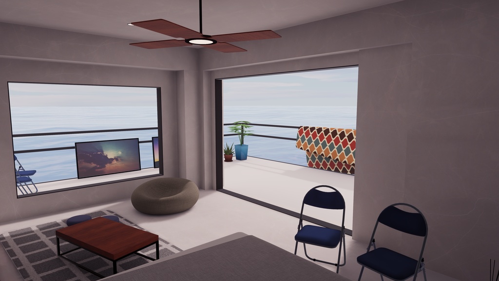 【5/10までセール!】【VRChat想定】SoftHorizon【ワールドアセット】