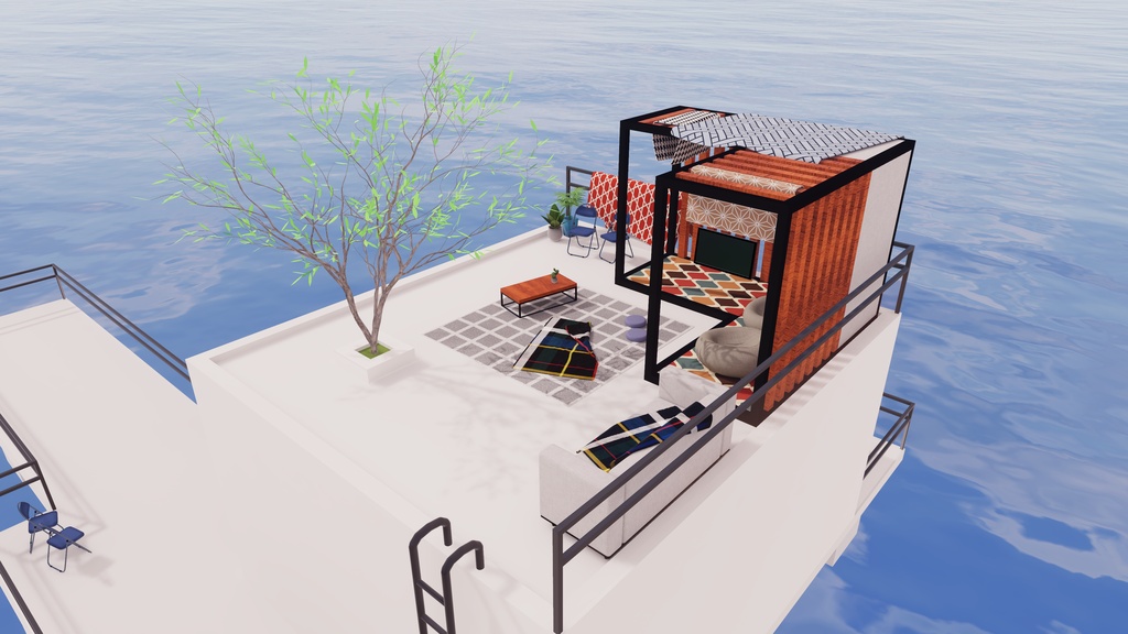 【5/16販売開始】【VRChat想定】ClearHorizon【ワールドアセット】