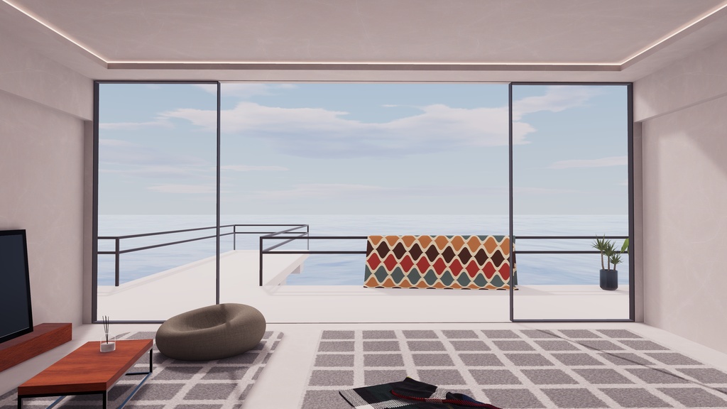 【5/16販売開始】【VRChat想定】ClearHorizon【ワールドアセット】