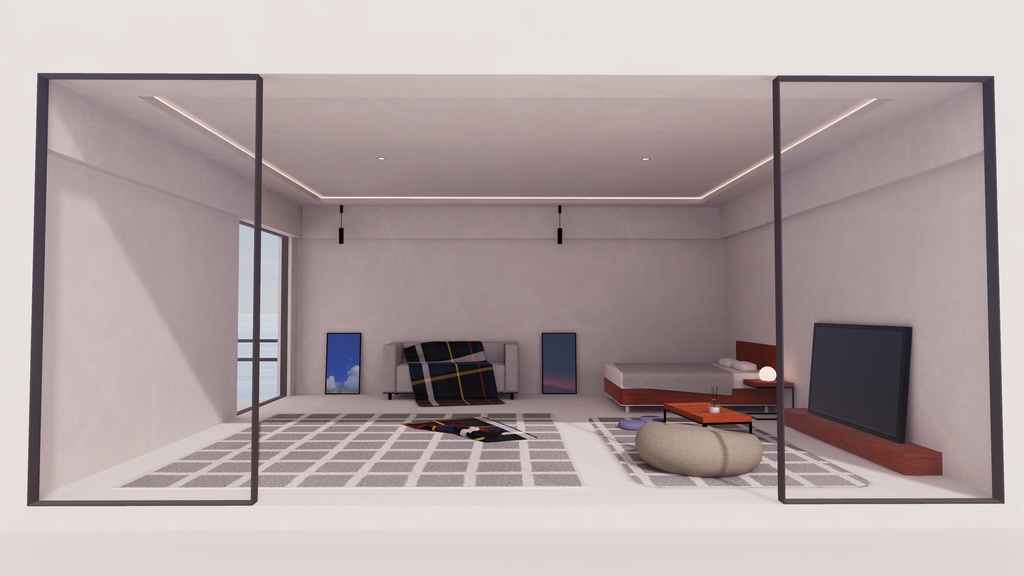 【5/16販売開始】【VRChat想定】ClearHorizon【ワールドアセット】