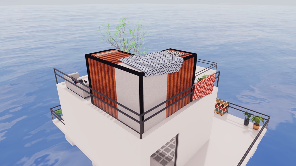 【5/16販売開始】【VRChat想定】ClearHorizon【ワールドアセット】