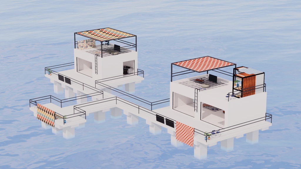 【5/16販売開始】【VRChat想定】NaturalHorizon【ワールドアセット】