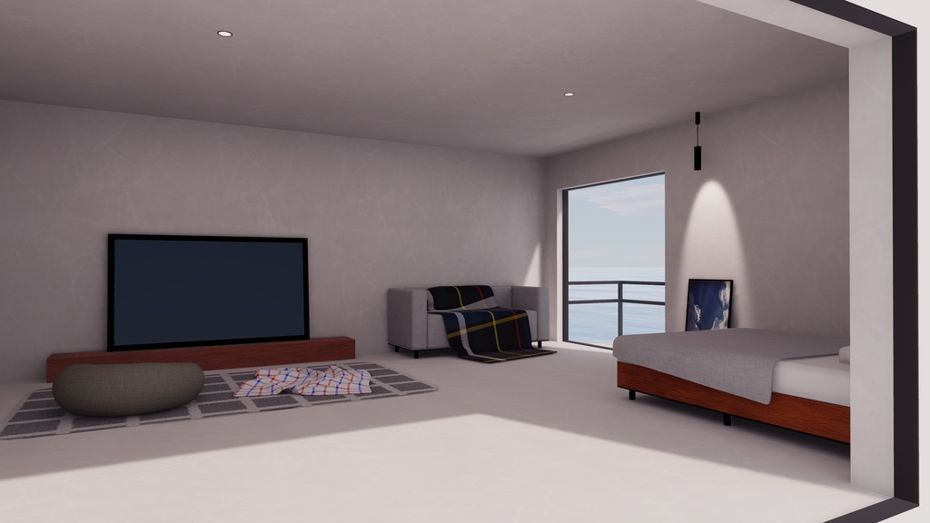 【5/16販売開始】【VRChat想定】NaturalHorizon【ワールドアセット】