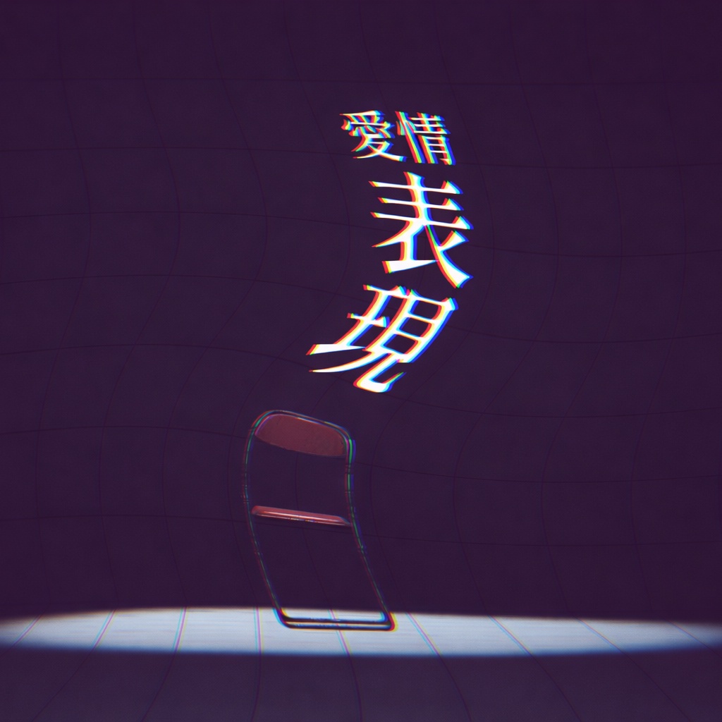 【VRChatワールドリアルグッズ】愛情表現サムネイルキーホルダー【ぱんだワールド】