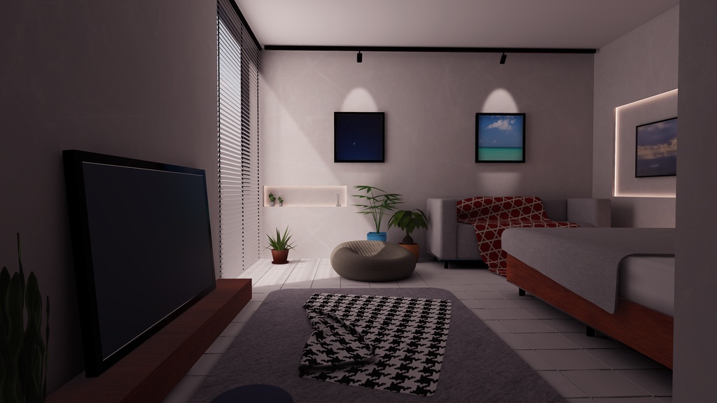 【6/7までセール中!】【VRChat想定】MorningGlow.ReBuild【ワールドアセット】
