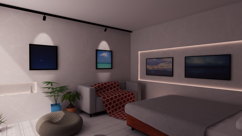 【6/7までセール中!】【VRChat想定】MorningGlow.ReBuild【ワールドアセット】